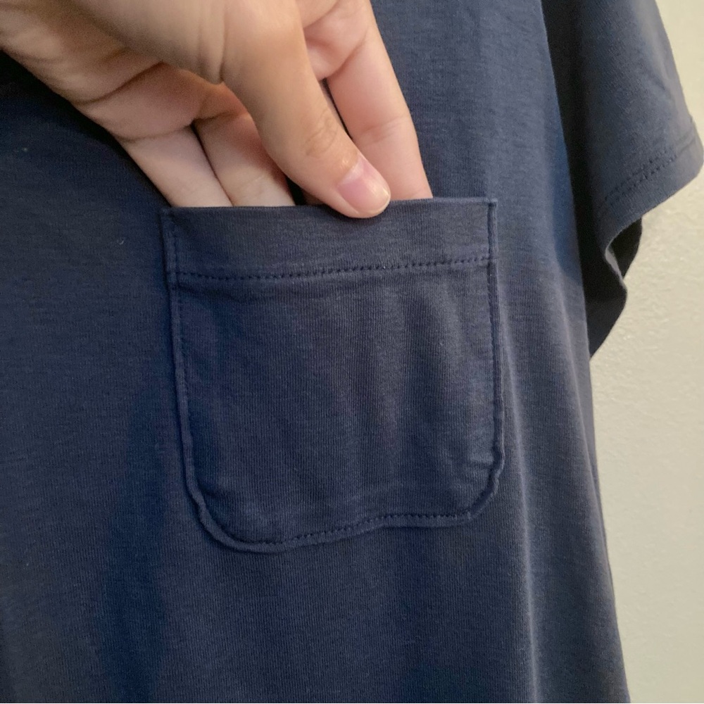 4/$10 - Lilla P Short-Sleeve Oversized Pocket Tee - Picture 3 of 7